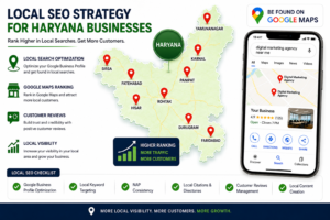 Local SEO services helping businesses rank in Haryana