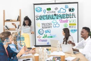 Social media marketing agency helping businesses grow online