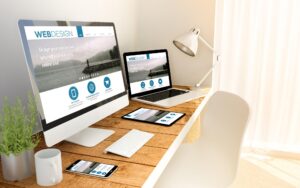 Website development company building SEO-friendly business websites